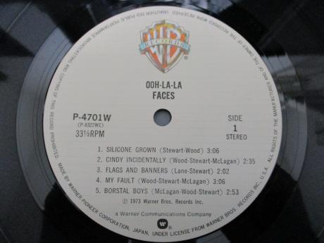 Rod Stewart Faces Ooh-La-La Japan LTD OBI BLUE OBI POSTER