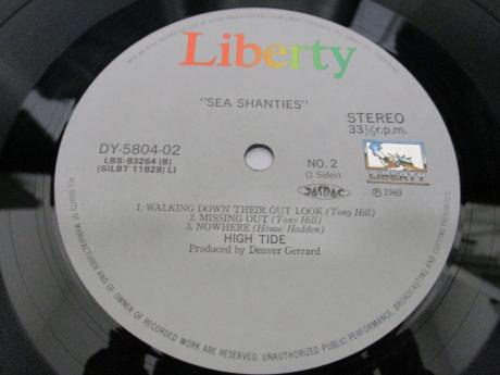 High Tide Sea Shanties Japan PROMO ONLY LP DIF
