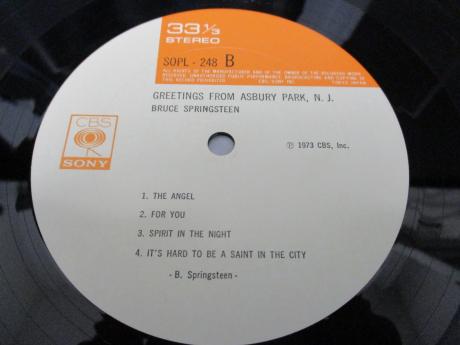 Bruce Springsteen Greetings From Asbury Park Japan Orig. LP