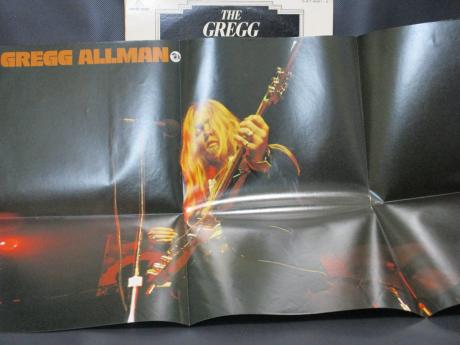 Gregg Allman Tour Japan PROMO 2LP RARE POSTER