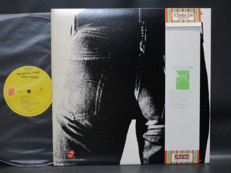 Rolling Stones Sticky Fingers Japan EMI LP OBI ZIPPER