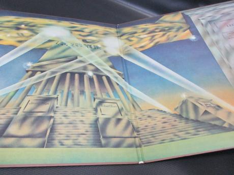 Led Zeppelin 2nd II Japan Early Press LP BIG POSTER