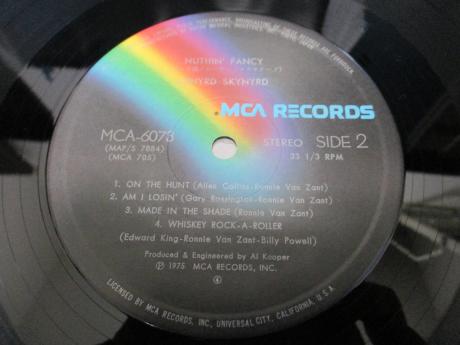 Lynyrd Skynyrd Nuthin’ Fancy Japan Orig. LP OBI