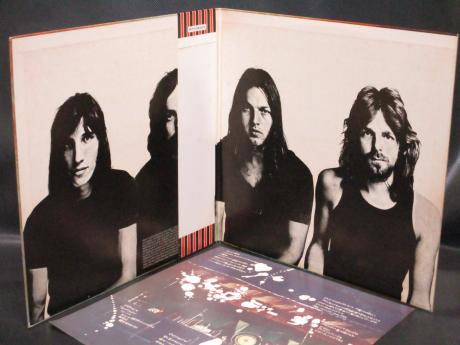 Pink Floyd Meddle Japan EMI ED LP OBI PIN-UP