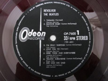 Beatles Revolver Japan Orig. LP ODEON RED WAX