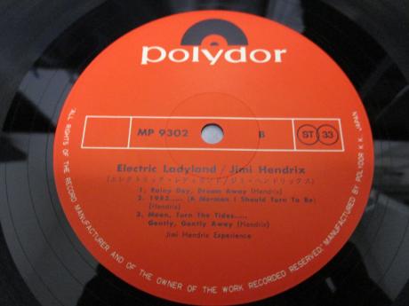 Jimi Hendrix Electric Ladyland Japan Early Press 2LP OBI DIF