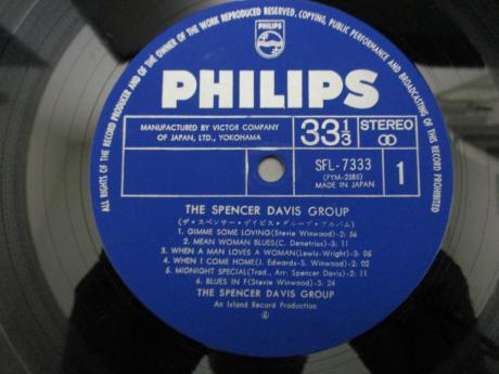 Steve Winwood Spencer Davis Group Album Japan Orig. LP DIF