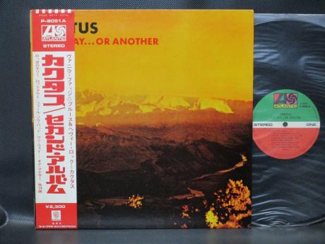 Cactus One Way Or Another Japan Early Press LP OBI RARE POSTER