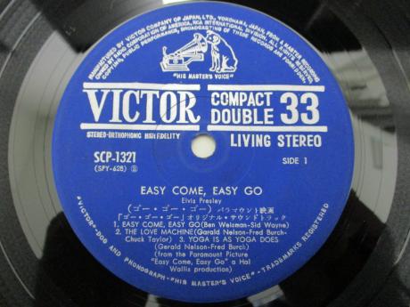 Elvis Presley Easy Come Easy Go Japan 6 Track EP G/F COVER