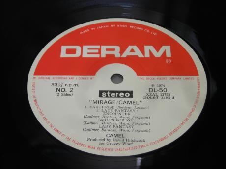 Camel Mirage Japan Orig. LP OBI INSERT