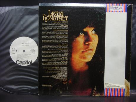 Linda Ronstadt S/T Same Title Japan PROMO LP OBI WHITE LABEL