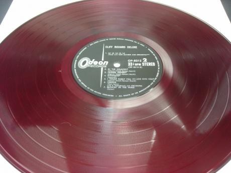 Cliff Richard Deluxe Japan Tour Only LP OBI RED WAX