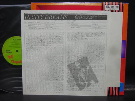 Robin Trower In City Dream Japan Orig. LP OBI INSERT