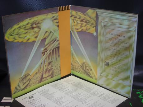 Led Zeppelin 2nd II Japan LP BROWN OBI POSTER