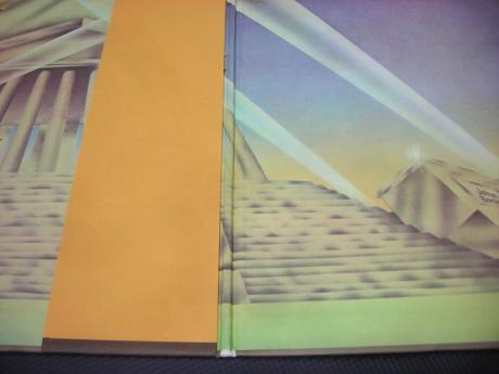 Led Zeppelin 2nd II Japan LP BROWN OBI POSTER