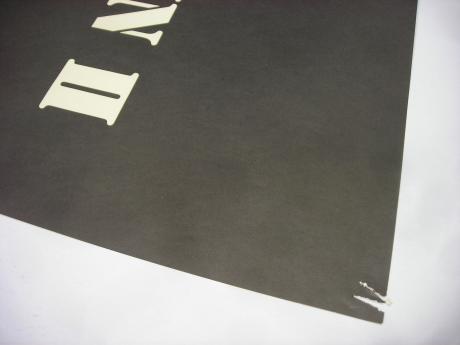 Led Zeppelin 2nd II Japan LP BROWN OBI POSTER