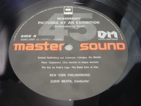 Zubin Mehta Pictures At Exhibition Japan Audiophile LP OBI
