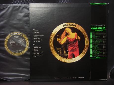 Janis Joplin Grand Prix 20 Japan ONLY LP OBI INSERT