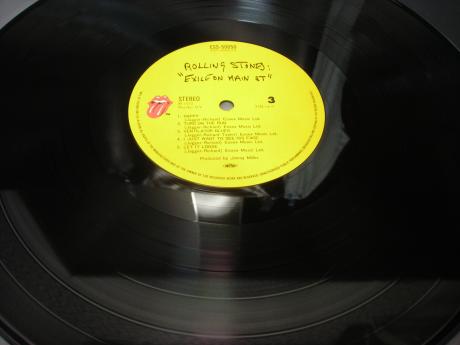 Rolling Stones Exile Main St Japan EMI 2LP OBI COMPLETE