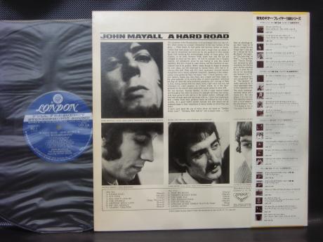 John Mayall & Bluesbreakers A Hard Road Japan LP OBI