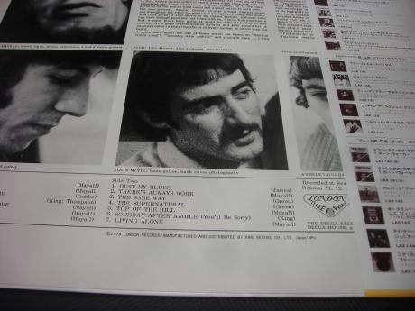 John Mayall & Bluesbreakers A Hard Road Japan LP OBI