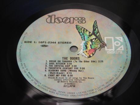 Doors 1st S/T Same Title Japan LP BLUE OBI INSER