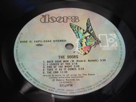 Doors 1st S/T Same Title Japan LP BLUE OBI INSER