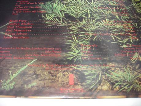 Roxy Music Country Life Japan Orig. LP INSERT