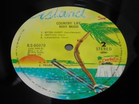 Roxy Music Country Life Japan Orig. LP INSERT