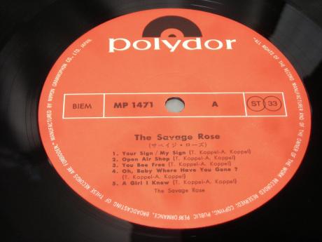 Savage Rose 2nd S/T Same Title Japan Orig. LP DIF STAGE COVER