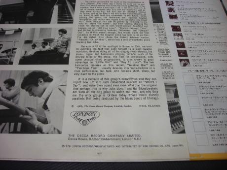 John Mayall & Eric Clapton Bluesbreakers Japan Rare LP OBI