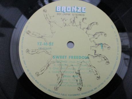 Uriah Heep Sweet Freedom Japan Orig. LP OBI