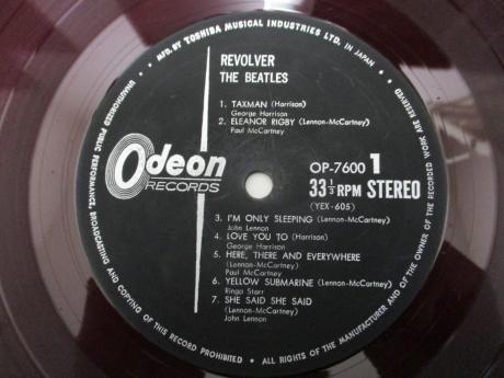 Beatles Revolver Japan Orig. LP ODEON RED WAX