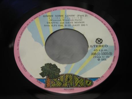 Traffic Gimme Some Lovin’ Japan Orig. 7" Rare PS