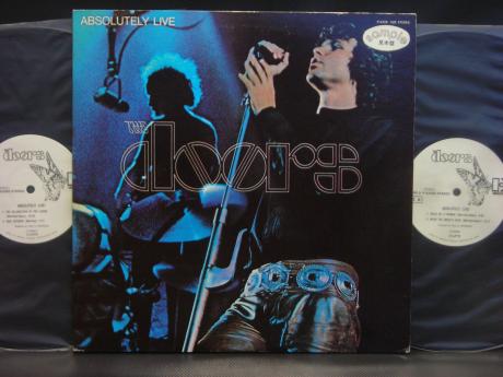 Doors Absolutely Live Japan PROMO 2LP WHITE LABEL