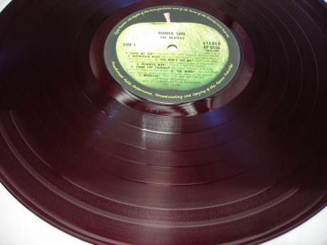 Beatles Rubber Soul Japan Apple 1st Press LP RED WAX