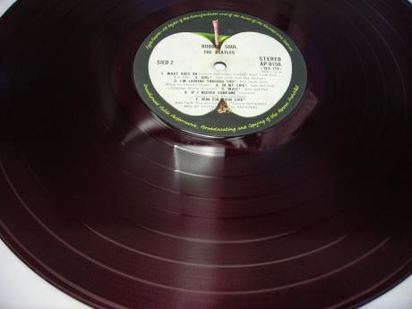 Beatles Rubber Soul Japan Apple 1st Press LP RED WAX