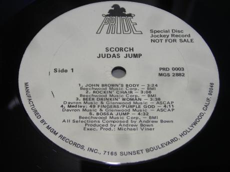 Judas Jump Scorch US Orig. PROMO LP WHITE LABEL