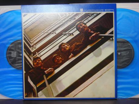 Beatles 1967 - 1970 Japan 20th Anniv LTD 2LP OBI BLUE WAX
