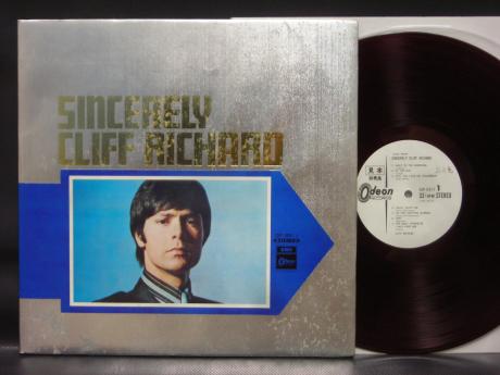 Cliff Richard Sincerely Japan ONLY PROMO LP RED WAX
