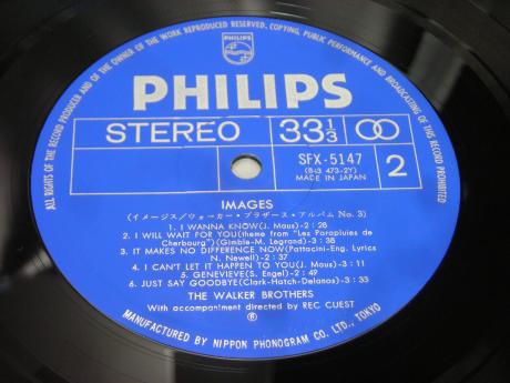 Walker Brothers Images Japan Rare LP OBI DIF COVER
