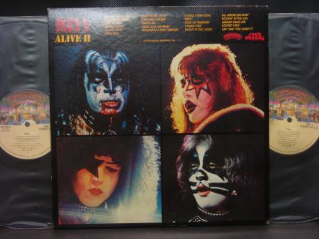Backwood Records : Kiss Alive II Japan Orig. 2LP OBI TATTOO