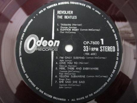Beatles Revolver Japan Orig. LP ODEON RED WAX