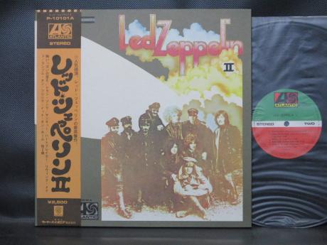 Led Zeppelin 2nd II Japan Rare LP OBI BIG POSTER