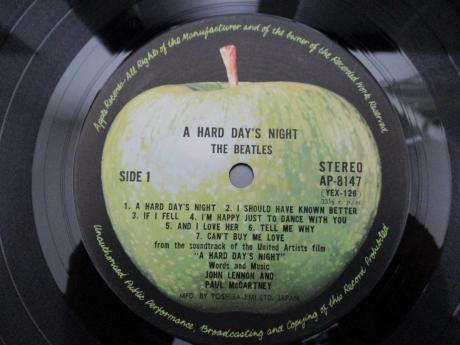 Beatles A Hard Day's Night Japan Forever LP GREEN OBI DIF