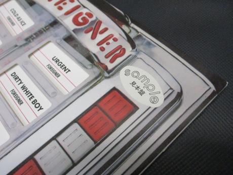 Foreigner Records Japan Orig. PROMO LP OBI WHITE LABEL