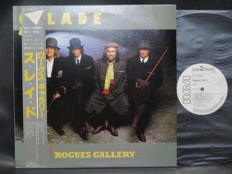 Slade Rogues Gallery Japan PROMO LP OBI WHITE LABEL
