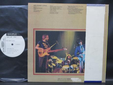 Jeff Beck Bogert & Appice S/T Japan Orig. PROMO LP OBI WHITE LABEL