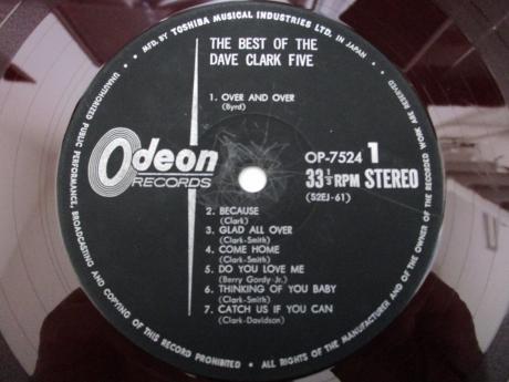 Dave Clark Five The Best Of Japan Orig. LP RED WAX