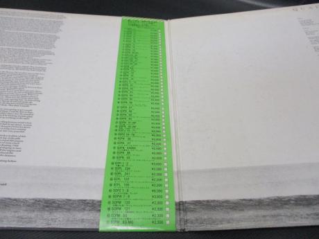 WHO Quadrophenia Japan Early 2LP GREEN OBI COMPLETE